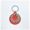 Bomboniere 10X Portachiavi Similpelle Rosso Corona D'ALLORO Verde Laurea