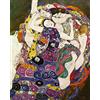 1art1 Gustav Klimt Poster La Vergine, 1912-1913 Stampa d'Arte 50x40 cm