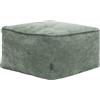 icon Amara Pouf Poggiapiedi, Verde Salvia, Chenille, Poltrona Sacco con Riempimento Incluso, Pouf Sacco, Camera da Letto, Soggiorno, Mobili Soggiorno