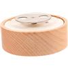 MUSISALY Base Rotonda in Legno e Lega per Carillon Design Rotante e Caratteristiche Stabili, Accessorio per Scatola della Musica per Decorazioni Fai-da-Te