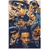 TSALF Stampe Quadri Senza Cornice Hip Hop Old School Rapper Poster 1 Pittura di Incisione 60x90cm