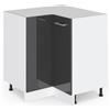 Vicco Mobile ad angolo cucina R-Line, Antracite lucido, 75.6 cm
