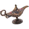 MUSISALY Statuina di Lampada Araba Vintage Oggetti di Scena per Costumi Arabi Decorazione per Casa Araba Centrotavola da Tavolo per Feste e Eventi
