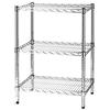 Archimede Sistema Componibile, Scaffale Tre Ripiani, Grigio (Cromato), 61 x 46 x 90 cm