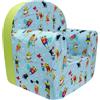 baby idea Babysanity® Poltroncina Bimbi Rivestimento 100% Cotone Sfoderabile Imbottitura Migliorata Poltrona per Bambini Comoda e Leggera Ideale per la Cameretta - Made in Italy - (Winter Animals)