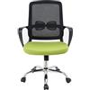AVANTI TRENDSTORE - Riccia - Sedia da scrivania, girevole e regolabile in altezza. Materiale in mesh con seduta imbottita e schienale traspirabile. Dimensioni LAP ca. 61x98-108x62cm