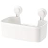 Tisken Ikea Tisken 403.812.53 - Mensola da bagno con ventose, colore: Bianco