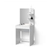 Livinity Tavolo da toeletta Nola, Bianco, 60 cm