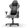 DXRacer FORMULA L Grigio & Bianco Tessuto la Sedia Gaming Originale