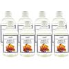 Generic Camomilla Torino - Feifan Ricarica Profumo 500 ml per Lampada Catalitica 25 Fragranze Naturali e Intense ad Alto Concentrato di Essenza- Made in Italy (Ambra E Sandalo, 8 Flaconi)