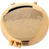 Holyart Teche Eucaristiche: Teca eucaristica Dorata con Incisione Ultima Cena 5,3 cm