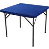 Generic Tovaglie da matrimonio | Copritavolo quadrato antimacchia | Copritavolo elastico 86 x 86 cm, tessuto elasticizzato per cene in campeggio ed esterno