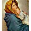 SongYww Fai Da Te 5D Diamond Painting Kit Completo Vergine Maria Pittura Diamante Kit per Adulti e Bambini, Ricamo Strass Diamante Arte Artigianato per Casa e Pareti Decorazione Round Drill 40x50cm