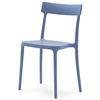 Connubia by Calligaris Argo - Sedia in polipropilene, blu cielo opaco, taglia unica