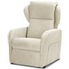 Fisiomatic Relax System Fisiomatic® - Poltrona elettrica reclinabile - 2 motori indipendenti - Poltrona Anziani Made in Italy - Passaggio porte - Poltrona relax alzapersona - Mod.Chloe (White)