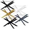 Magnetic Mobel Orion Table Base Design - Struttura a croce per tavolo in acciaio massiccio, 8 x 2 cm, colore: Bianco