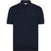 Sun 68 Sun68 Polo Sweater Basic S/S Navy Blue Polo M/M Filo Uomo
