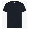 Sun 68 Sun68 T-Shirt Piquet Cold Dye S/S Navy Blue Uomo