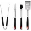 Stufe A Pellet Italia Set 4 Accessori BBQ In Acciaio
