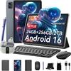 TABWEE Tablet TABWEE T20 10.1" Android 16 24GB+256GB 5000mAh 5G WiFi Con Auricolari