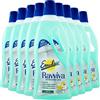 Emulsio Ravviva Gres Detergente Pavimenti per Grès Porcellanato Lucido o Opaco Formula con Agente Antirideposito Protettivo Profumo di Fiori Bianchi e Ylang-Ylang a Lunga Durata - 9 Flaconi da 750ml