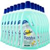 Emulsio Ravviva Gres Detergente Pavimenti per Grès Porcellanato Lucido o Opaco Formula con Agente Antirideposito Protettivo Profumo di Fiori Bianchi e Ylang-Ylang a Lunga Durata - 12 Flaconi da 750ml