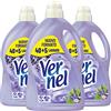 Vernel Lavanda Ammorbidente Diluito per Lavaggi in Lavatrice Bucato Profumato Fresca Fragranza Capi Morbidi e Soffici - 3 Flaconi da 2,97 Litri