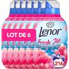 Lenor Fresh Air Ammorbidente 36x6 Lavaggi Giardini Fiori Freschezza Ultra Concentrata Bottiglia Riciclata