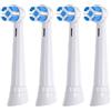 KOMA NK21 - Testine di ricambio compatibili con Braun Oral-B iO Gentle Care, 4 pezzi, colore: Bianco
