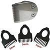Trade-Shop Tagliacapelli 3/5/7 mm compatibile con Philips S5570 S5571 S5620 S7310 S7370 S7530 S7720 S7780 S8950/90 S8950/91 S9011 S9021 S9021 31 S9. 041 S9988