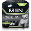 Tena Men Premium Fit - Intimo protettivo da uomo livello 4, taglia M (6 confezioni da 10)
