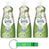 Beni Culinari 3x Coccolatevi Ammorbidente Super Profumante Garden Musk,Capi Profumati e Morbidi,50 Lavaggi,1250ml + Portachiavi Beni Culinari in Omaggio