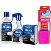 Dc Casa NUNCAS SET PULIZIA ARGENTO : AURY CREMA 250 ML + AURY PANNO + AURY CESELLO 200 ML + pacco 5 pezzi panni microfibra 30x40