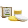Greenet Spugne per il viso compresse, per una bellezza naturale, esfoliazione e pulizia profonda del viso (circolare)