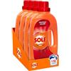 Sole Detersivo Lavatrice Proteggi colore 116 Lavaggi, (4x29), Formula igienizzante, Detersivo Lavatrice Liquido Proteggi colore, rimuove le macchie a basse temperature