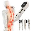 HDaspijh Penna Per Agopuntura Elettronica(10 Intensità + 10 Sensibilità), Massaggiatore Dei Meridiani Del Corpo, Rileva Automaticamente I Punti Di Agopuntura, Per Alleviare Il Dolore