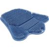 Weldphur Spazzola Per Piedi In Silicone,Tappetino Silicone per Piedi e Pulizia Schiena | Accessorio Bagno Montaggio a Parete per Uomo Donna Wellness Corpo Tallone Casa