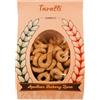 APULIAN BAKERY ZONE Taralli pugliesi artigianali ai cereali caserecci alla cipolla al finocchio e sesamo fatti a mano per snack veloce e gustoso aperitivi bar per un aperi snack genuino (CASERECCI PUGLIESI, 4KG)