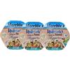 MENDOSA Mareblu NutriMix Insalata di Tonno Leggera Ortolana con Cous Cous, Verdure e Olive, 220g, Confezione da 3 x 220g