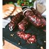 INKE 10 x 400 g - Salsiccia sarda. Prodotta dal salumificio Rovajo, di Desulo. Le salsicce Rovajo sono prodotte con carne selezionata magra di puro suino a grana grossa, aromatizzata con aromi naturali