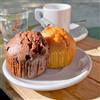 SOKETO Dolce Keto MIX Muffin Keto alla Vaniglia+Muffin al Cacaoper Dieta Keto e/o Pochi carbo-Dolce per la tua Dieta Keto/Proteica/Low Carb, Anche per diabetici IG<2, Anziani e bambini (2 vaniglia+2 cacao)