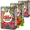 Yerbox CBSé Yerba Mate Tè Guarana 1.5kg (500g x 3) + Campione Regalo (40g) Ricco di antiossidanti, vitamine, accelera il metabolismo, senza zucchero | Argentina