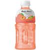 Zeus Party 3 Bottiglie di Mogu Mogu Acqua di Pesca con Pezzi di Cocco - Bottiglie da 320ml