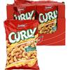 Lorenz 18 x BUSTA SNACK DI MAIS LORENZ CURLY PEANUT CLASSIC CON ARACHIDI 60g SNACK MAIS