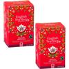 English Tea Shop® | Tè Nero BIO English Breakfast - 2 x 20 Filtri di Tè (40 Gr) | English Breakfast Biologico Bustine Singole