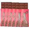 Generico Choco Zero Tavolette di Cioccolato Fondente e Proteine del Latte Senza Zuccheri Aggiunti 25g 114 Calorie Cioccolato Senza Zucchero per Spuntino Palestra Senza Glutine Low Carbs