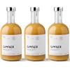 GIMBER N°1 3 x 700 ml - 2,1 litri originale - Concentrato di zenzero biologico a base di zenzero, limone ed erbe | Senza alcol e naturale | Essenza biologica di alta qualità per bevande, cocktail e