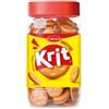 Generico Cuétara Krititas Cracker Salati, Bottiglia da 350 g, Confezione da 3, Perfetti per Aperitivi