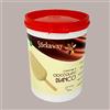 Leagel Copertura al Gusto Cioccolato Bianco per Stecco Biscotto Gelato Stickaway Leagel - 1,2 Kg -