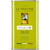 Le Fascine Olio Extravergine d'Oliva Provenzale Biologico 100% Italiano Prodotto da mono cultivar Provenzale (Latta da 3 Litri)